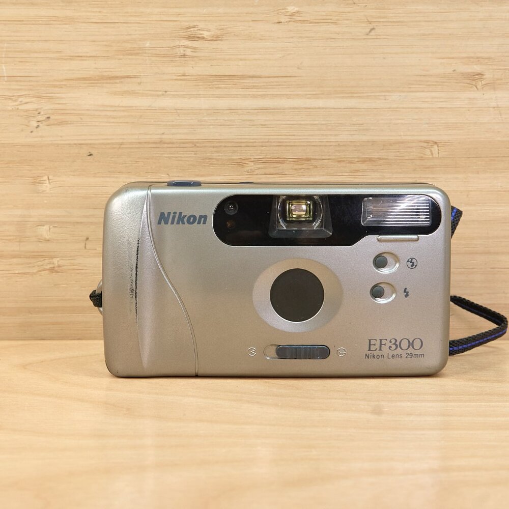 Nikon EF300 35mm Film Camera Point & Shoot, Tested Working